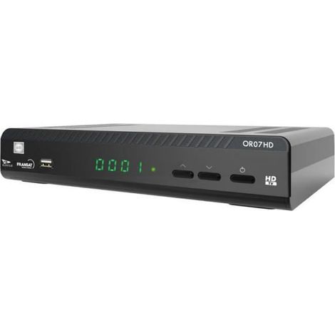 Décodeur TNT SAT HD - WISI - OR07HD - HDMI - USB - Contrôle parental
