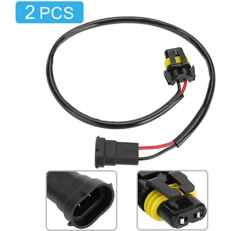 Adaptateur de conversion phares/antibrouillards H11 9006 : prise de connexion