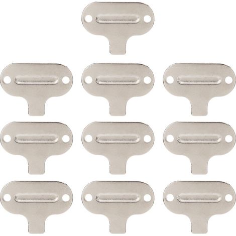 Set mit 10 Schraubendrehern für die Nadelplatte von Nähmaschinen, klein, leicht, hohe Härte, Haushaltszubehör (1/5)