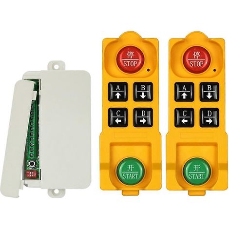 Interrupteur de télécommande sans fil universel pour module récepteur relais 6 canaux 220 V - 315 MHz