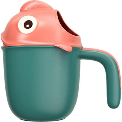 Gobelet De Rinçage Pour Le Bain De Bébé, Rince-shampooing Cascade Pour Enfant, Rince-tête Bébé Arrosoir De Bain Pour Cheveux Bébés Enfant, Tasse Gobelet De Rinçage Pour Le Shampoing (1/5)