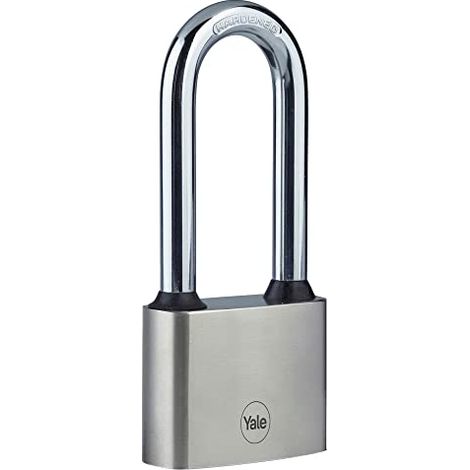 YALE Lucchetto a disco in ferro Y112/50/165/1 50 mm con arco lungo (1/4)