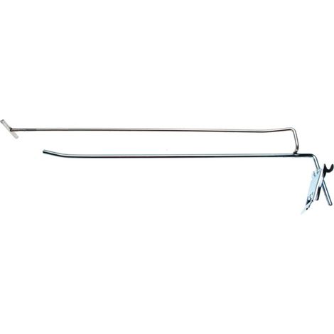 BGS Crochets simples, avec bras de support et goupille transversale 300 x 4,8 mm