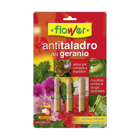 Flower Insecticida Antitaladro Monodosis - Actúa Contra Insectos de Jardín y Huerta