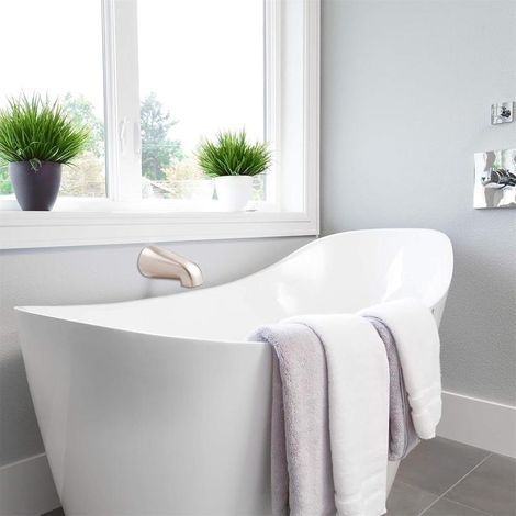 Contemporary metal bathroom faucet, easy installation, water dispenser for bathroom (1/4)