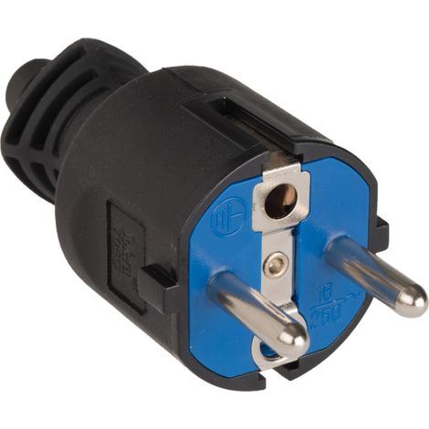 SOLERA clavija bipolar 16a.250v 706 c negro 2p+t , CLAVIJA BIPOLAR 16A 250V R16706CN.
- Material  PVC goma. 
- Caracteristicas eléctricas  T/T lateral 16A 250V.
- Color Negro  Ref (1/3)