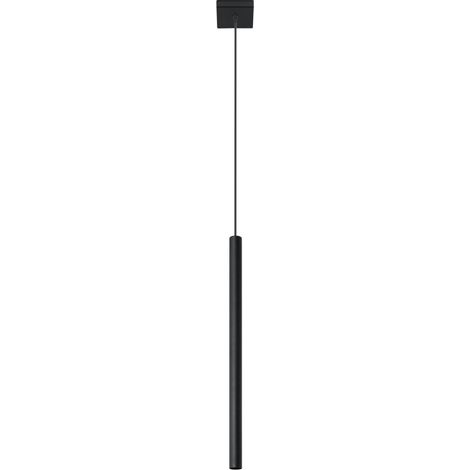 Lámpara Colgante Pastelo 1 Metal SOLLUX Negro (1/10)