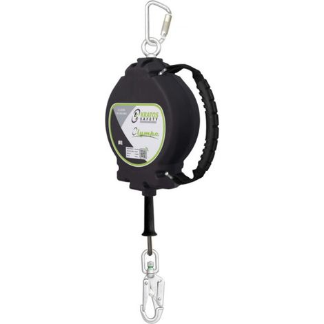 Anticaída retráctil de cable sintético de 18 m, resistencia 15 kN LONY KRATOS SAFETY
