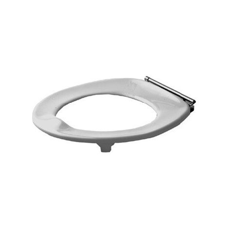 Anneau abattant WC ARCHITEC VITAL sans fermeture souple blanc