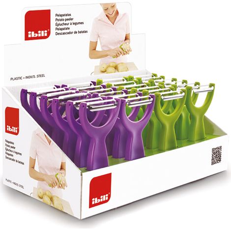 Erdäpfelschäler, 14,5 cm, Bunt assortiert