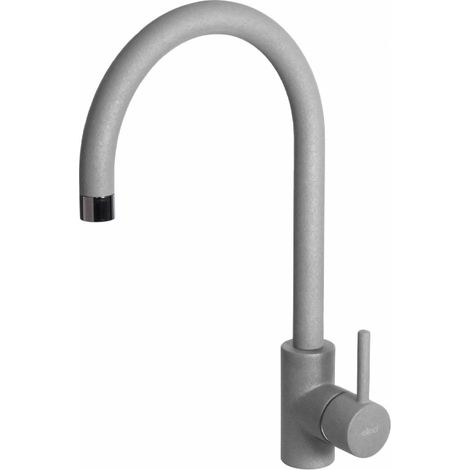 Rubinetto Miscelatore Cucina Elleci Cloud Keratek Plus Grigio Light Grey MKKCLO97 (1/2)