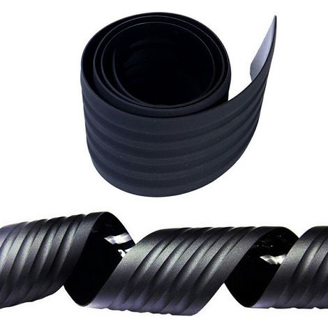 Protection de pare-chocs arrière universelle en caoutchouc résistant aux rayures, protection de seuil de porte de coffre, accessoires extérieurs, garniture pour SUV/voitures (1/5)