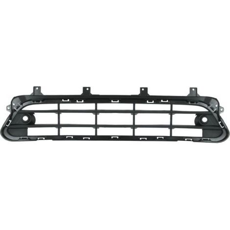 Grille de pare-choc avant centrale noire avec trous radars Mini Countryman F60 phase 2 2020-2024