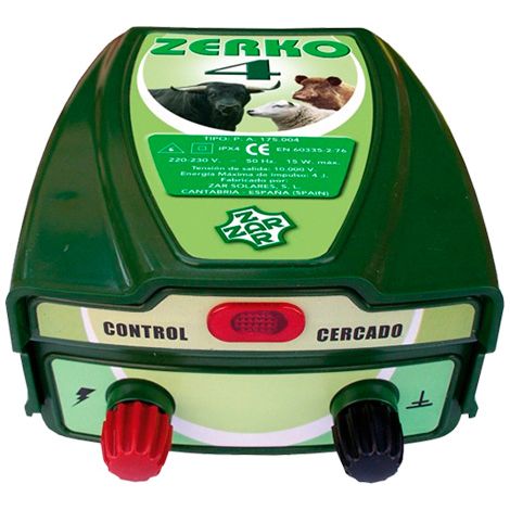 Zerko 4 Elettrico a Pastore rosso per Controllo Surted, 220 V.