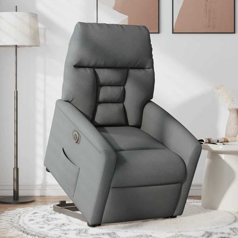 Maison Exclusive - Relaxsessel mit Aufstehhilfe Elektrisch Dunkel (1/5)