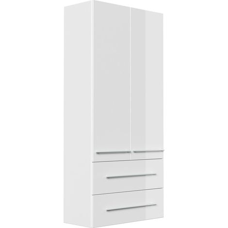 Hochschrank XL weiss hochglanz (1/4)