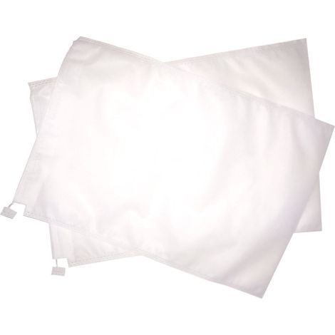 Lot de 100 sacs de protection pour fruits, à cordon, respirants, blancs, 25 x 30 cm, pour plantes et fleurs (1/2)