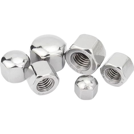 Écrou borgne en acier inoxydable 304 M3 M4 M5 M6 M8 M10 M12 M14 (1/5)