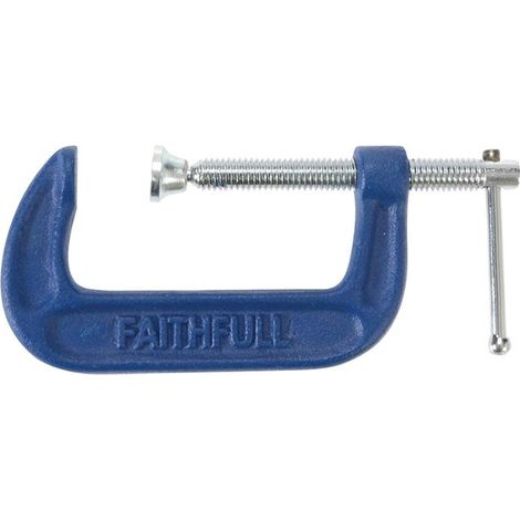 Faithfull Medium-Duty G-Clamp 50mm 2in FAIGMD2 (1/3)