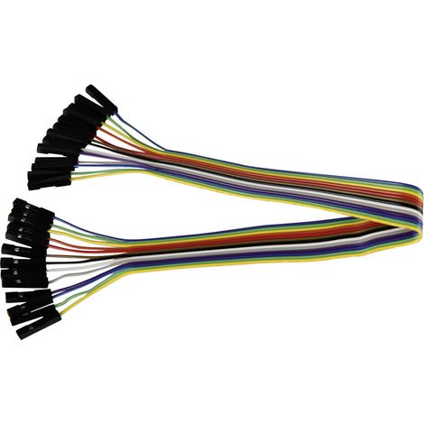 Joy-it RB-CB1-025 Jumper-Kabel Raspberry Pi® [13x Drahtbrücken-Buchse - 13x Drahtbrücken-Buchse] 30.