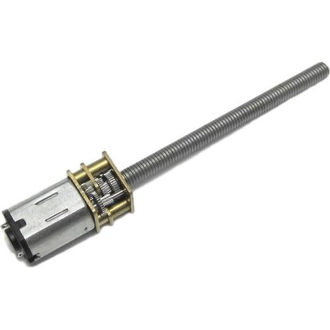 Compatible avec le démarreur électronique GA12-N20, arbre fileté allongé M455 mm, démarreur électrique micro-engrenage 12 V CC pour loisirs créatifs (1/5)