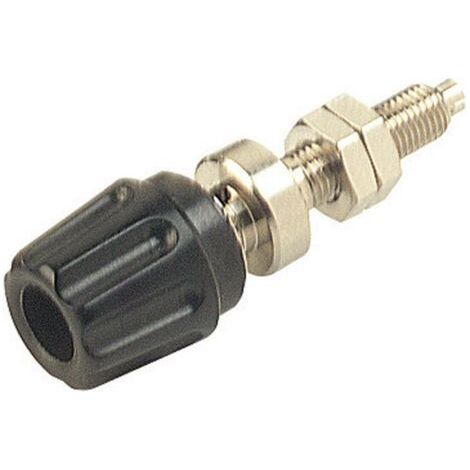 Borne de polarité Ø stylo (détails): 4 mm Hirschmann Test & Measurement PKN 10 B 930117100 noir 63 A 1 pc(s) (1/2)
