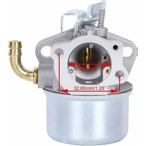 Kit carburateur 12211 215369 215369 215434 792970 798654 214706T pour motoculteur Briggs & Stratton 150000 850 Intek 190 John Deere 020382 Poulan Pro PRRT850 96092001301 (1/4)