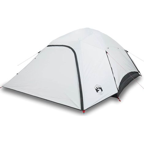 vidaXL Tienda familiar iglú 6 personas tela opaca impermeable blanca (1/2)