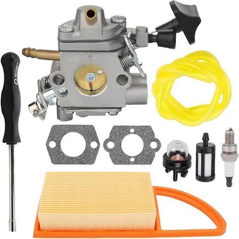 Lot de 2 kits réglage carburateur compatible avec souffleurs Stihl BR600, BR550 et BR500, pièces de rechange incluses. (1/5)