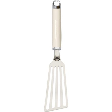 KitchenAid Paletta da Cucina Forata in Acciaio Inossidabile – Color Crema (1/5)