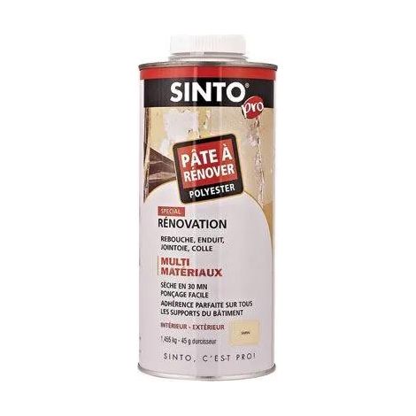 Renovación Pasta + Endurecedor Tubo SINTO SA - Blanco - Cartucho 0,8L 1,5 Kg - 820153