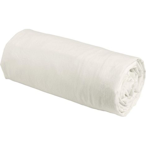 Drap-housse en percale de coton biologique 220 fils linge de lit doux et durable - PANGIVO