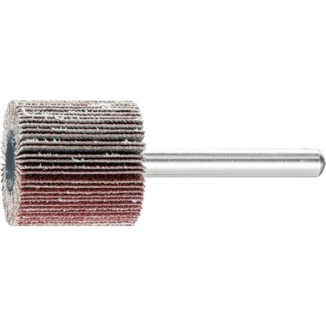 PFERD TOOLS Korund Fächerschleifer F Ø 25x25 mm Schaft-Ø 6 mm A150 für Feinschliff und Finish 10 Stk (1/5)