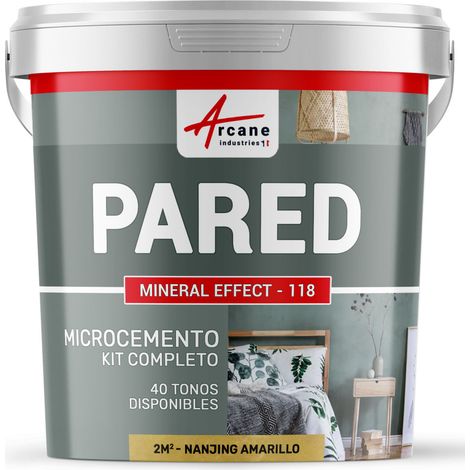 Kit microcemento para muros (1/3)
