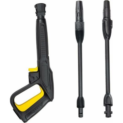Hochdruckreiniger mit drehbarer Lanze – 160 bar Druck – Kompatibel mit Kärcher Hochdruckreinigern K2 bis K7 – 30 % glasfaserverstärkter Kunststoff (1/5)