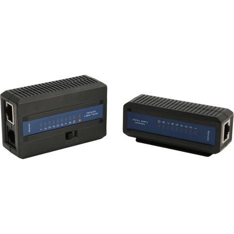 RJ45 RJ11 RJ12 Netzwerkkabeltester kompatibel mit CAT5 CAT6 CAT7 UTP