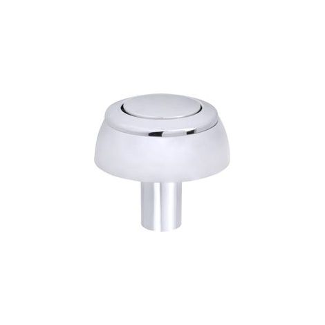 Bouton de chasse d'eau pour , bouton poussoir de rechange pour chasse d'eau, bouton de chasse d'ea, chromé