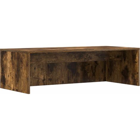 Maison Exclusive - Wandtisch Geräucherte Eiche 100 x 45 x 30 cm H