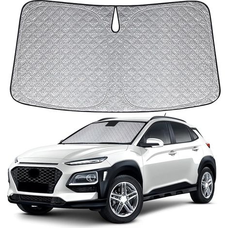 Pare Soleil Intérieur De Parebrise Avant pour Hyundai Kona 2017-2024, Housse De Pare Brise D'été (1/5)