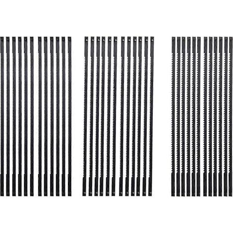 36 lames de scie à chantourner avec goupille, lames de scie à 15/18/24 dents -- (1/5)