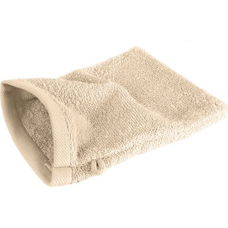 EUROFIRANY TOALLA DE ALGOD脫N LISA PARA LAVADO 16 X 21 CM BEIGE OSCURO (1/5)