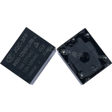 Original Xiamen Hongfa/HF Relais HF3FF/009-1ZS (JQC-3FF/9VDC-1ZS(551)) 9V DC