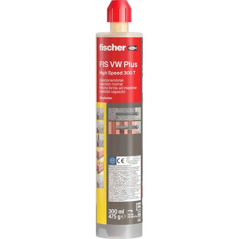 Fischer  Mortero  de  alto  rendimiento  FIS  VW  Plus  300  T  -  563293 (1/3)