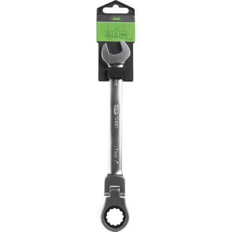 Llave combinada articulada trinquete 17mm.  JBM10561 (1/3)