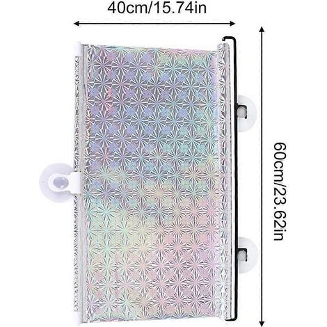 Store occultant automatique rétractable pour voiture et fenêtre, rideau pare-soleil, isolation thermique, sans clous, argent (1/5)