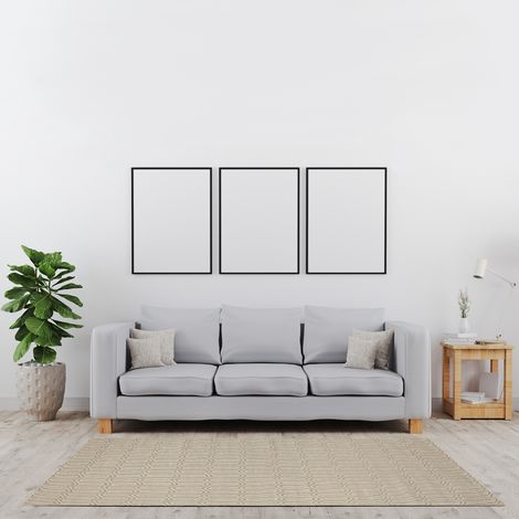 Tappeto arredo sala, soggiorno, ingresso 100% cotone misura 120 x 170 Cm Disponibile in 4 modelli e 8 colori Dis5