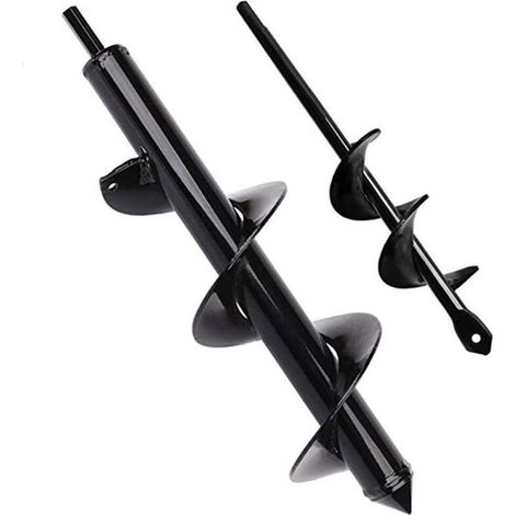 Garden Drill Bit Planting Auger Planting Auger Practical Tool for Digging Holes and Deep Cultivation - 8 x 30cm and 4 x 22cm (1/5)
