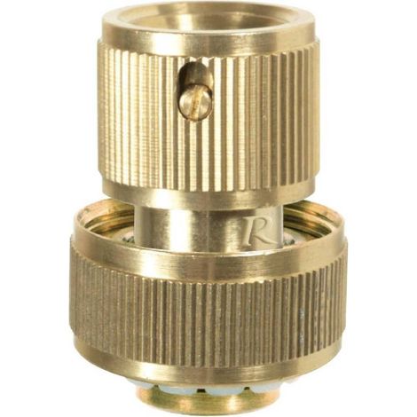 Raccord Rapide Stop 19 mm - Lait - Connexion Facile et Pratique - Étanche - D-Work (1/2)