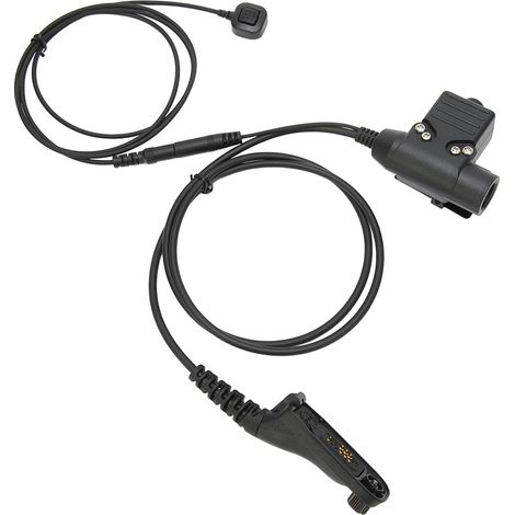 Adaptateur PTT Militaire U94 avec Micro Doigt pour Radios MOTOROLA XIR P8268 P8668 DP4400 DP4800 (1/5)