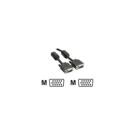 Câble VGA Roline - HD-15 (M) - HD-15 (M) - 2m - Noir
